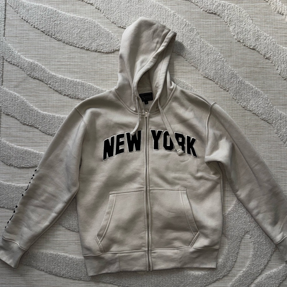 Unisex zip up New York hoodie
